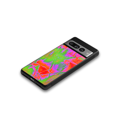 Triple Glow google pixel 7 pro mobile cover | shockproof glass phone case