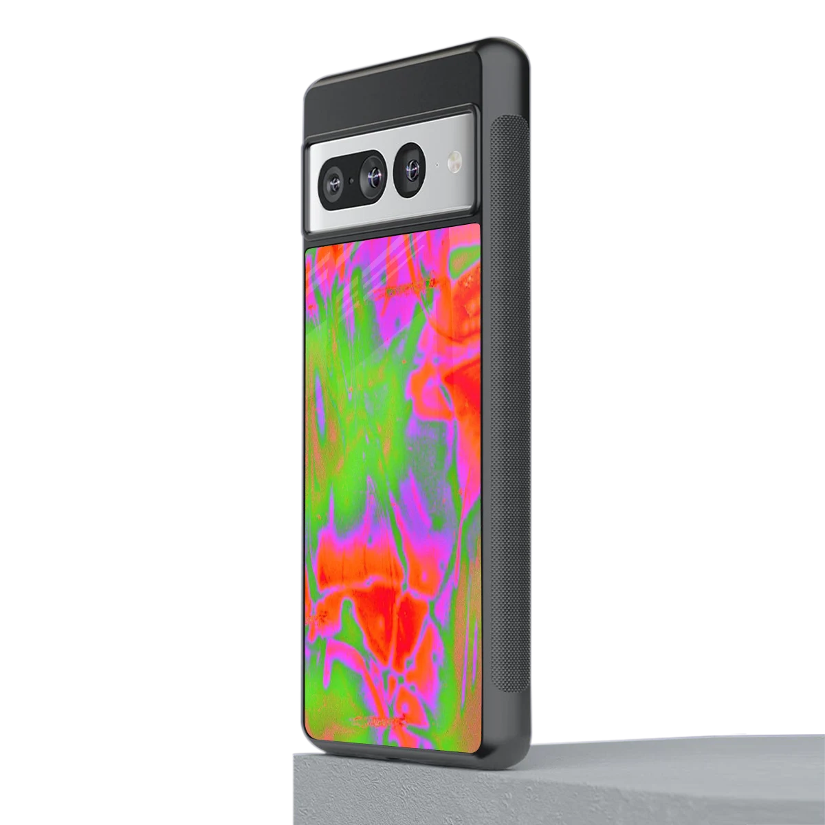 Triple Glow stylish phone case for google pixel 7 pro | glossy glass and slim fit