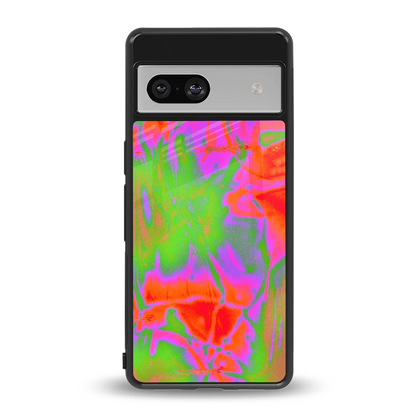 Triple Glow back phone cover | glass case for google pixel 7