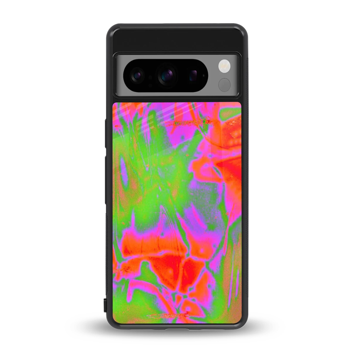 Triple Glow back phone cover | glass case for google pixel 8 pro