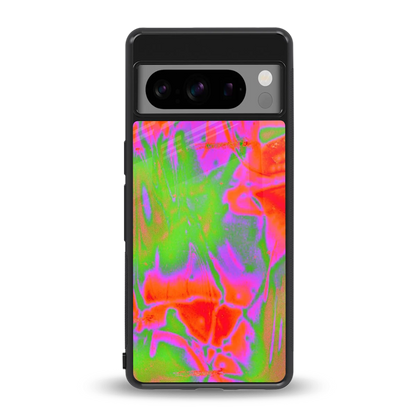 Triple Glow back phone cover | glass case for google pixel 8 pro