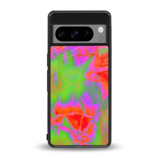 Triple Glow back phone cover | glass case for google pixel 8 pro