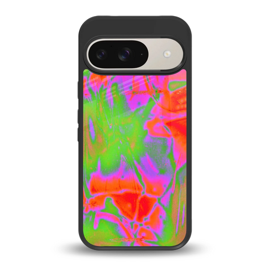 Triple Glow back phone cover | glass case for google pixel 9