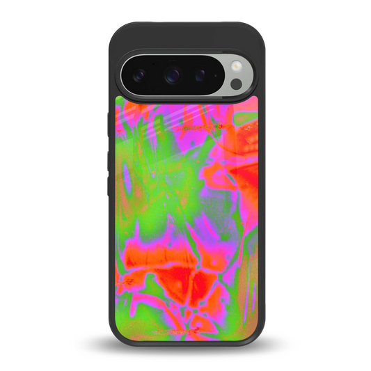 Triple Glow back phone cover | glass case for google pixel 9 pro xl
