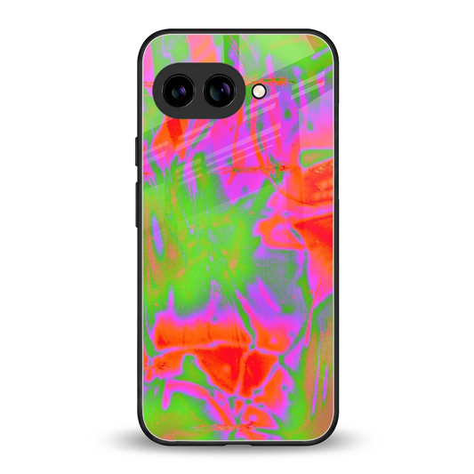 Triple Glow back phone cover | glass case for google pixel 9a