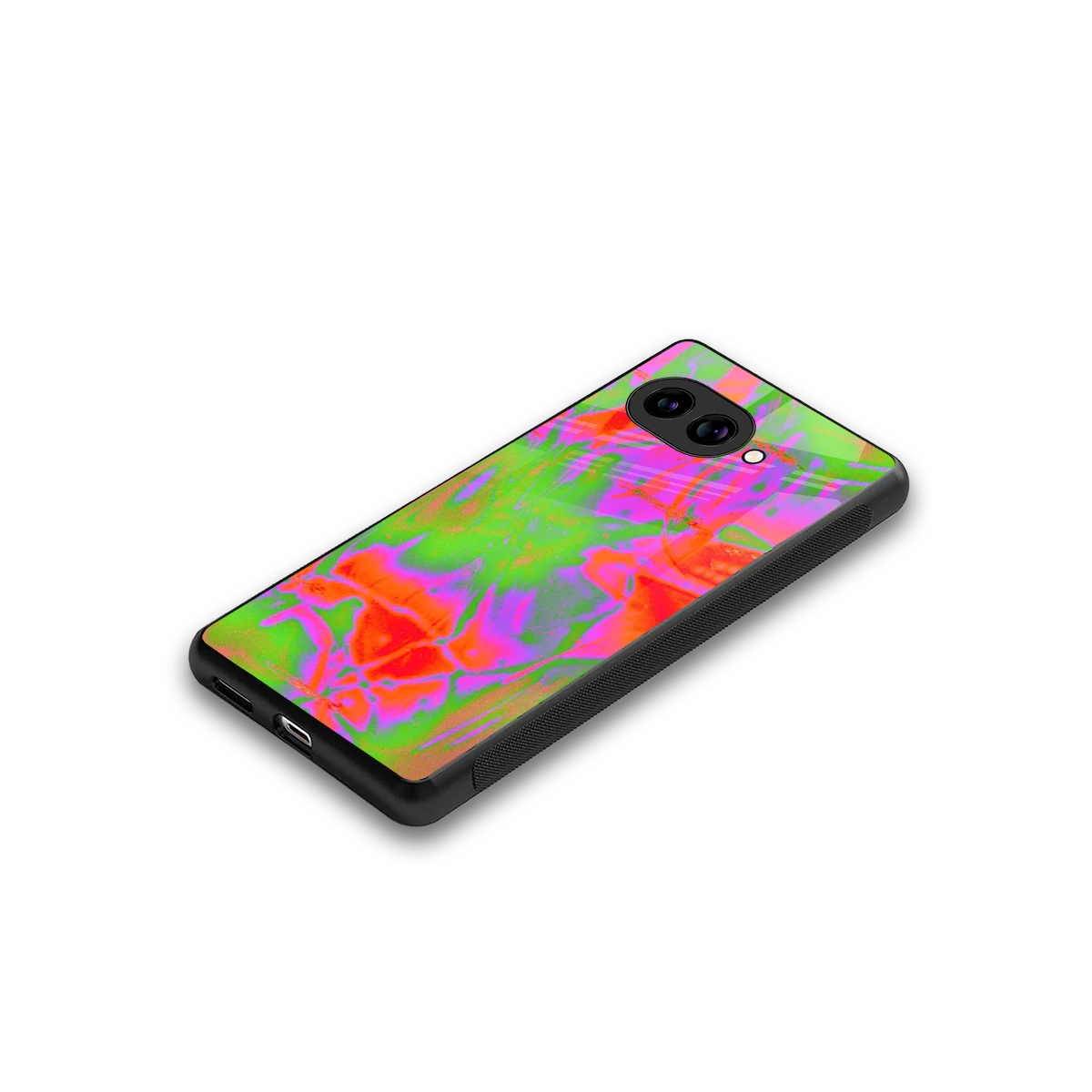 Triple Glow stylish phone case for google pixel 10a | glossy glass and slim fit