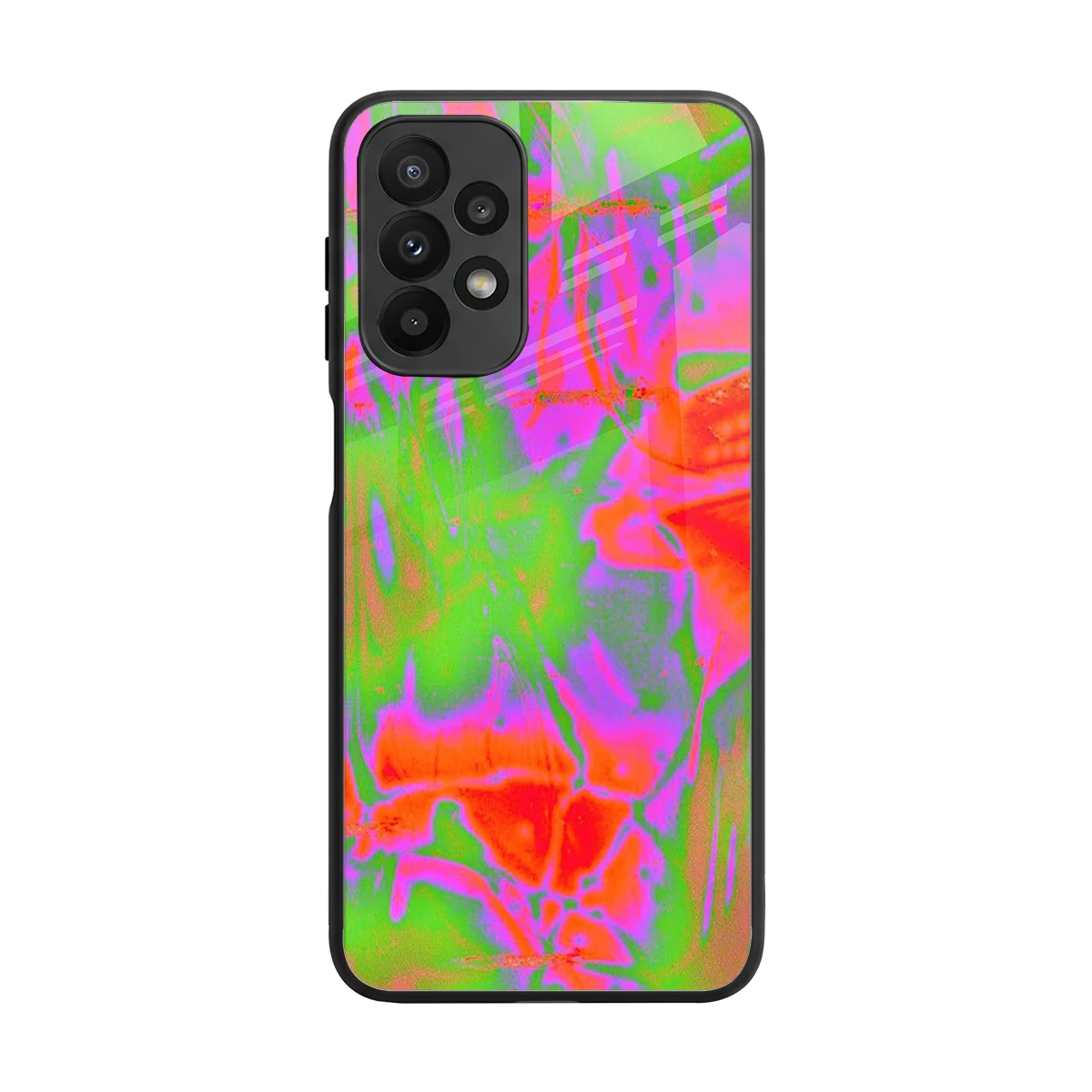 Triple Glow back phone cover | glass case for samsung galaxy a23