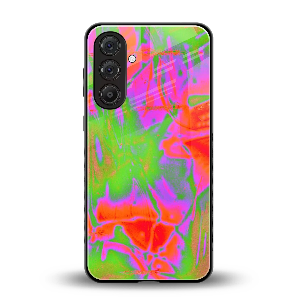 Triple Glow back phone cover | glass case for samsung galaxy a14 5g