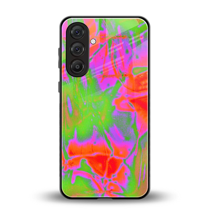 Triple Glow back phone cover | glass case for samsung galaxy a16 5g