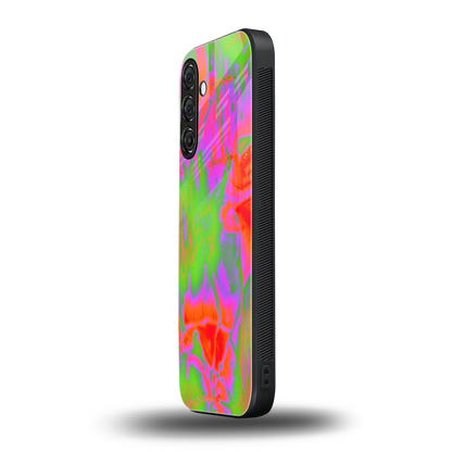 Triple Glow samsung galaxy a17 5g mobile cover | shockproof glass phone case