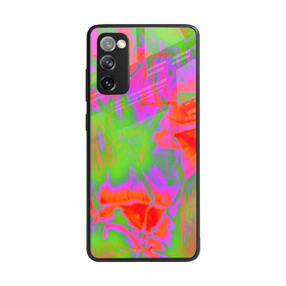 Triple Glow back phone cover | glass case for samsung galaxy s20 fe