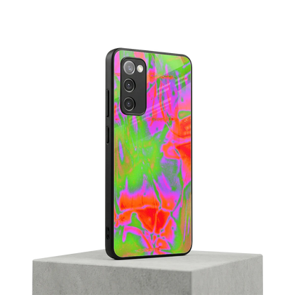 Triple Glow samsung galaxy s20 fe mobile cover | shockproof glass phone case