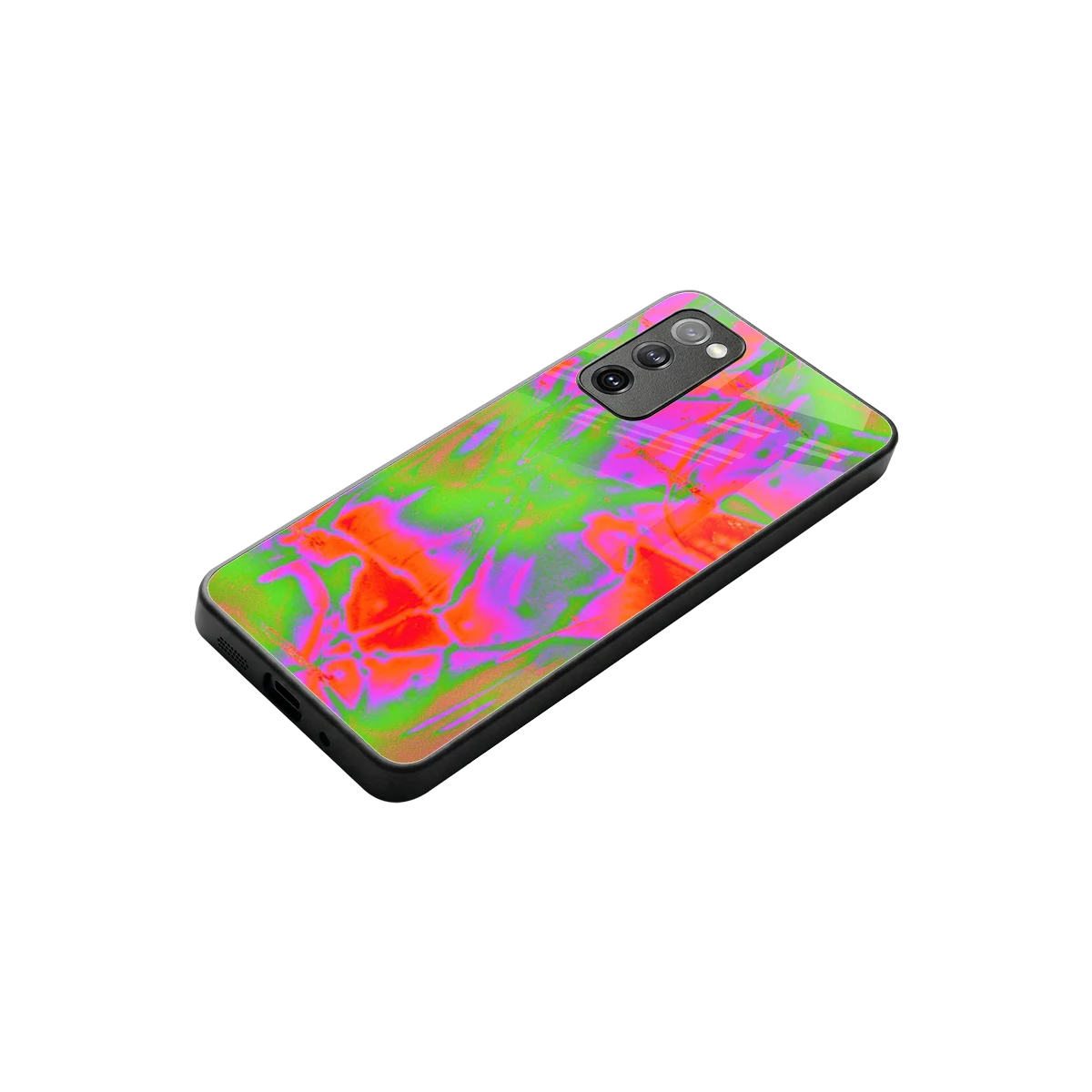 Triple Glow stylish phone case for samsung galaxy s20 fe | glossy glass and slim fit