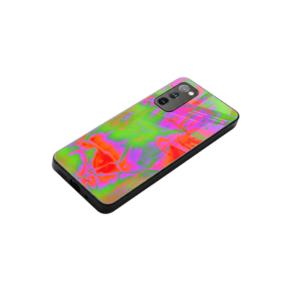 Triple Glow stylish phone case for samsung galaxy s20 fe | glossy glass and slim fit