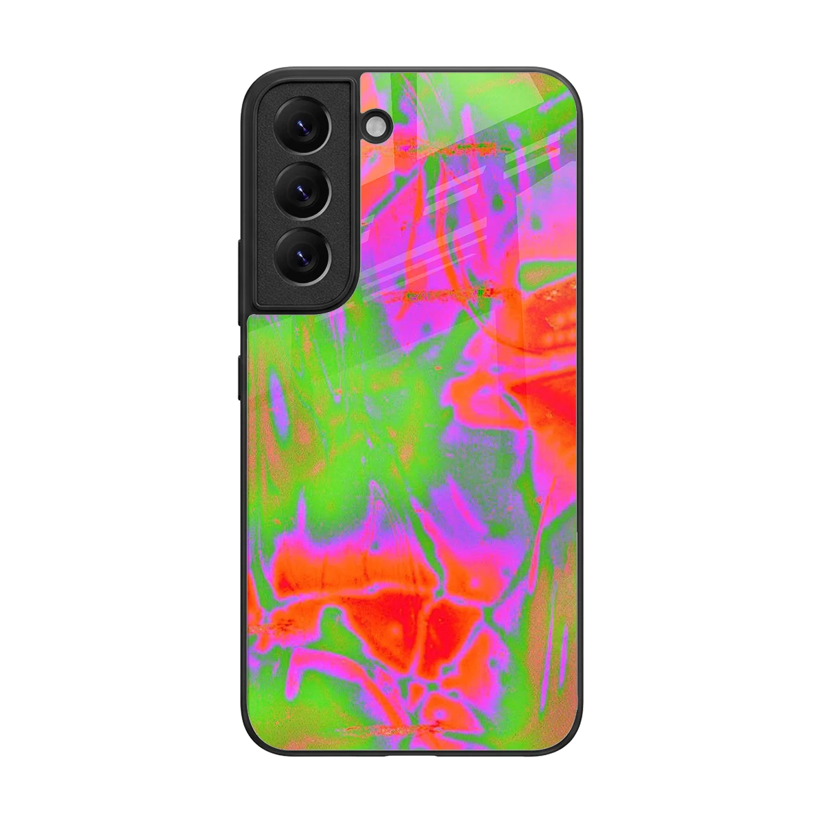 Triple Glow back phone cover | glass case for samsung galaxy s22
