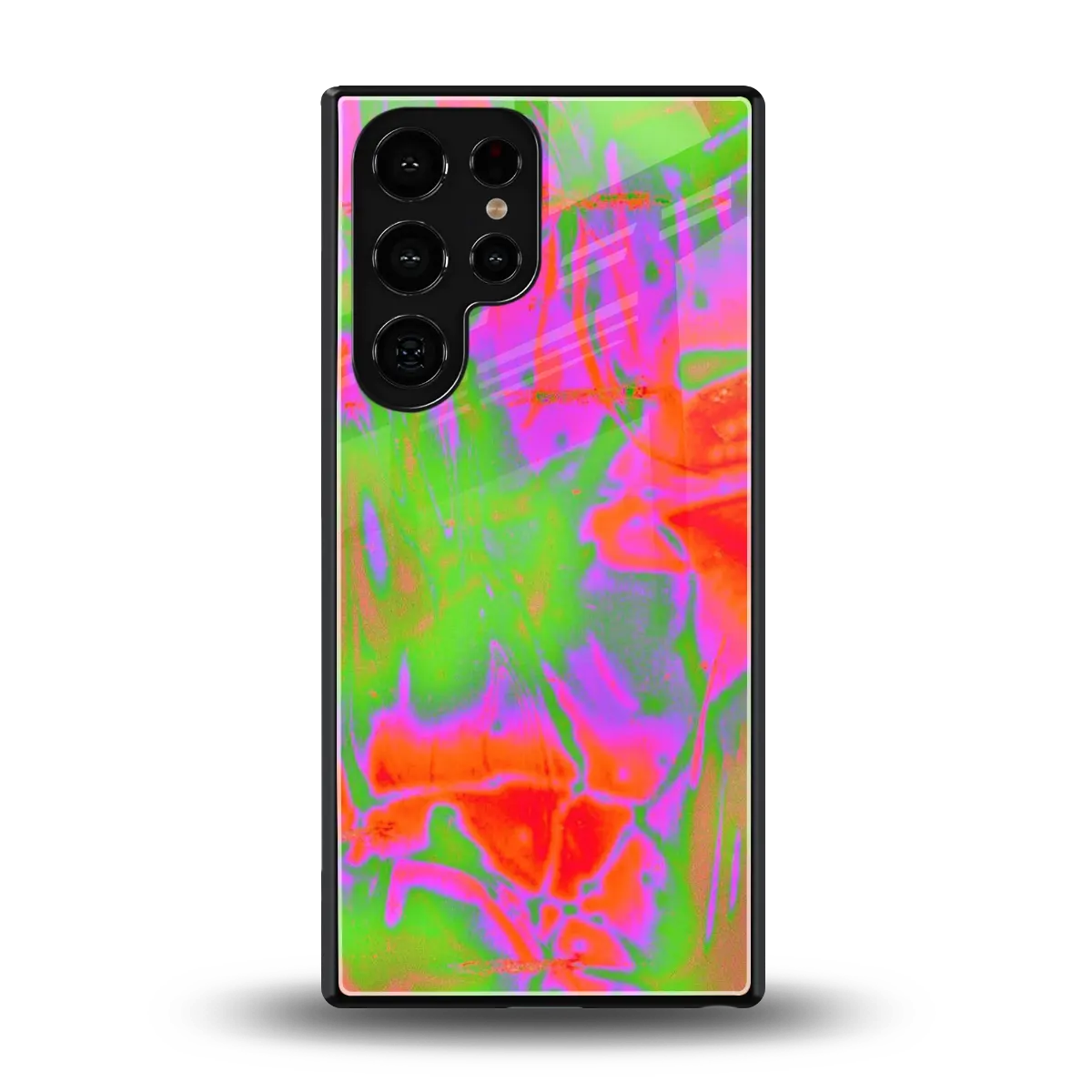 Triple Glow back phone cover | glass case for samsung galaxy s25 ultra