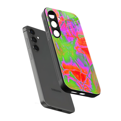 Triple Glow sleek samsung galaxy s23 fe cover with tempered glass back and TPU edges