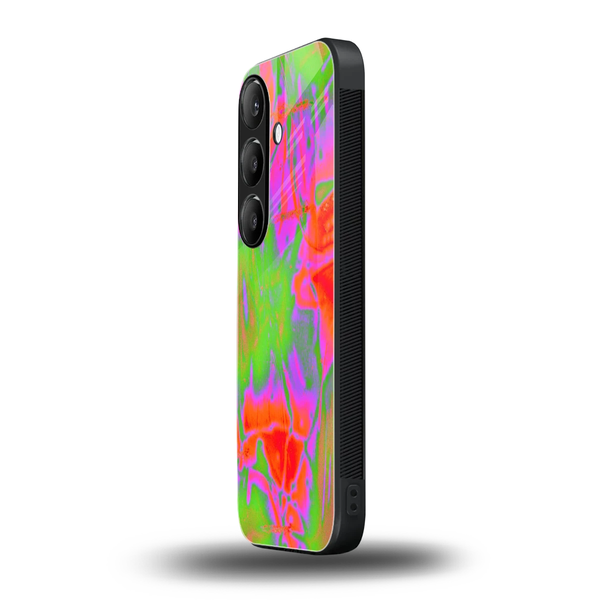 Triple Glow samsung galaxy s24 mobile cover | shockproof glass phone case