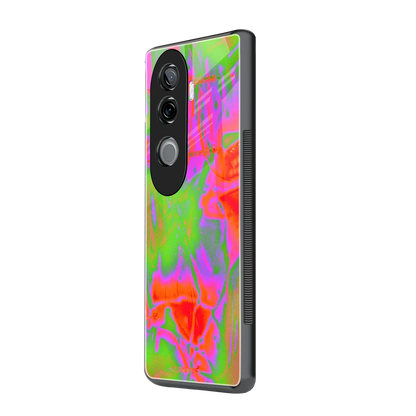 Triple Glow vivo v40e mobile cover | shockproof glass phone case