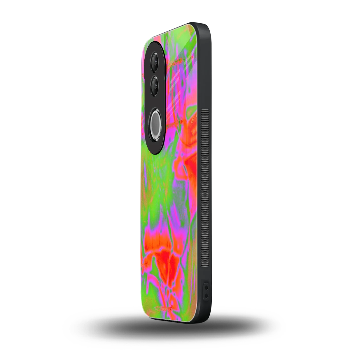 Triple Glow vivo v50 mobile cover | shockproof glass phone case