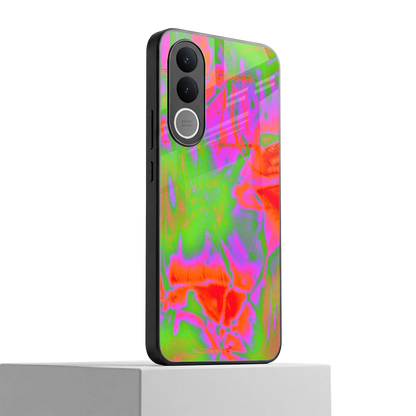 Triple Glow vivo v70 fe mobile cover | shockproof glass phone case