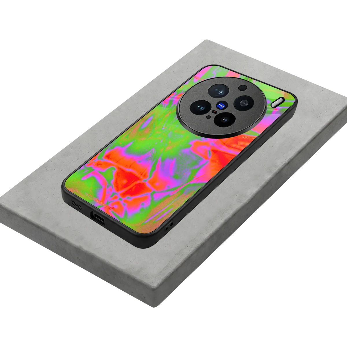 Triple Glow stylish phone case for vivo x200 pro | glossy glass and slim fit
