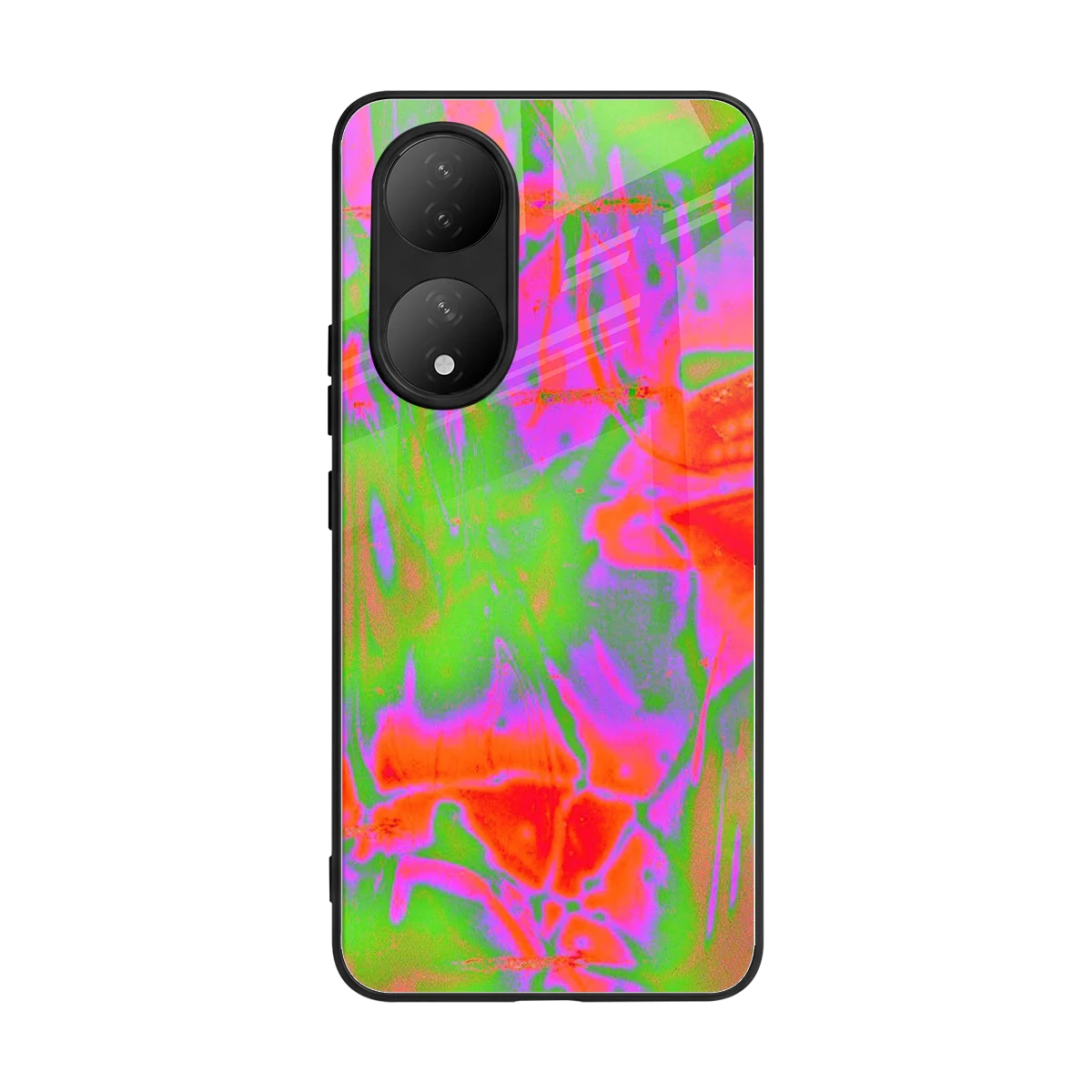 Triple Glow back phone cover | glass case for Vivo-y100