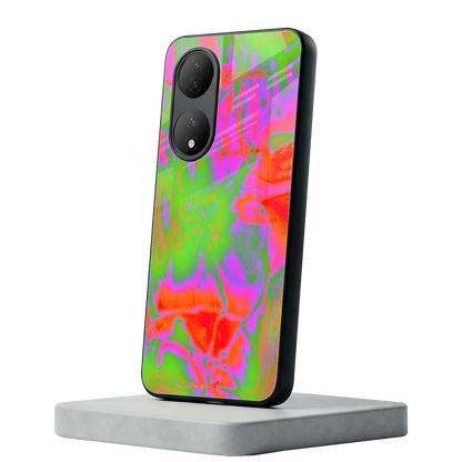Triple Glow Vivo-y100 mobile cover | shockproof glass phone case