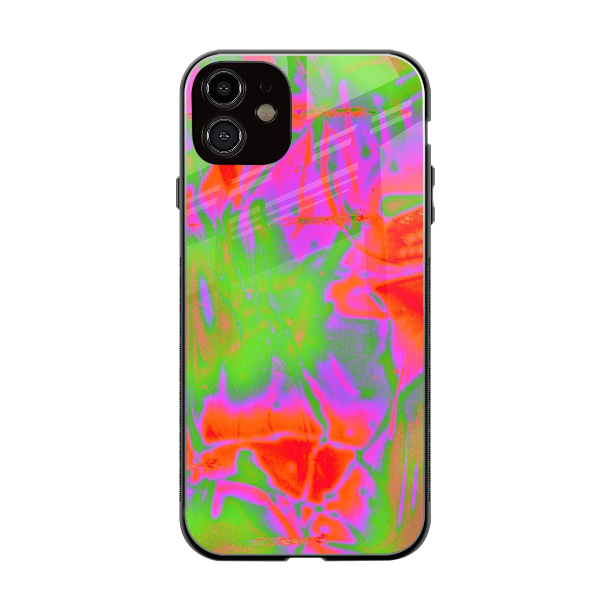Triple Glow back phone cover | glass case for iphone 11