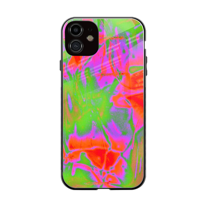 Triple Glow back phone cover | glass case for iphone 11