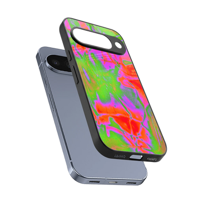 Triple Glow sleek google pixel 10 cover with tempered glass back and TPU edges