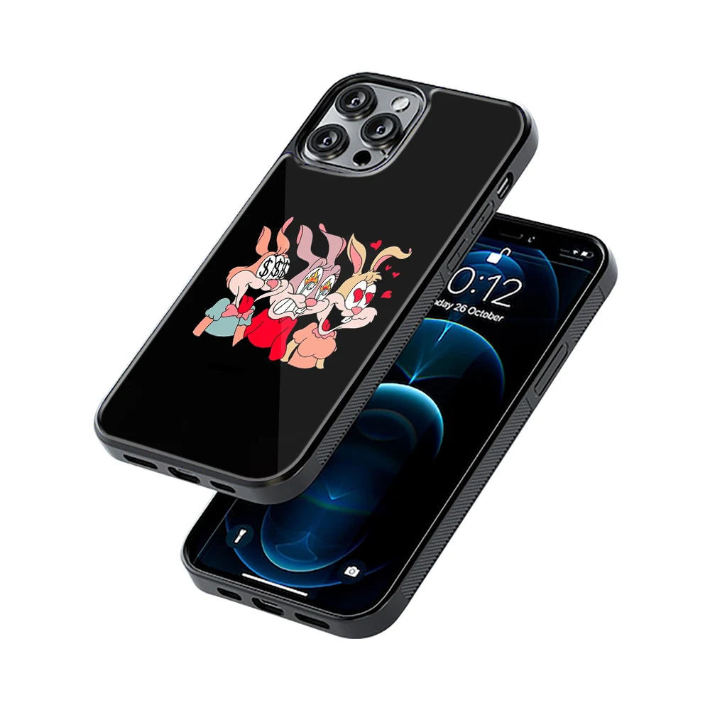 Protective Glass Back Phone Case Compatible with iPhone, Samsung, OnePlus, Pixel & More