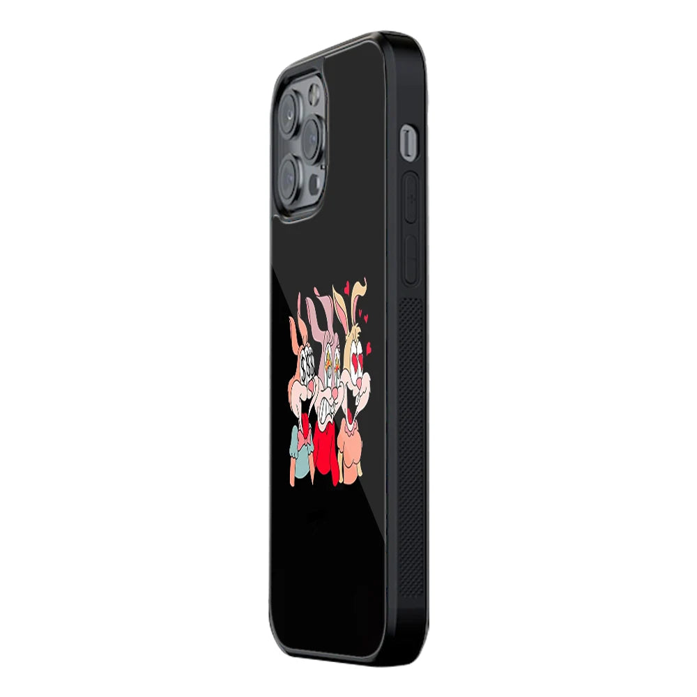 Trendy Glass Back Mobile Case for iPhone, Samsung, Redmi, OnePlus, Google Pixel, Motorola