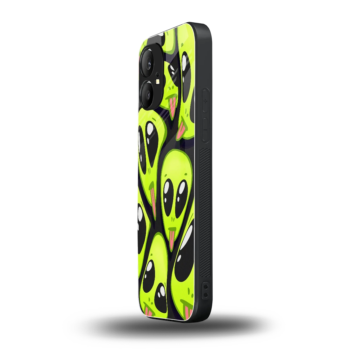 Trippy Aliens nothing phone 1 mobile cover | shockproof glass phone case