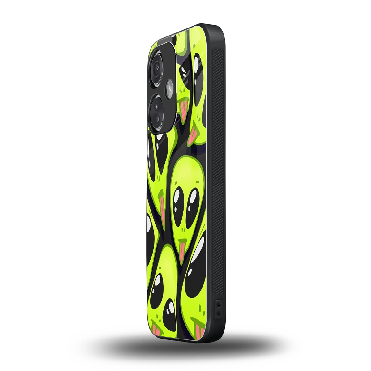 Trippy Aliens oneplus nord ce 3 mobile cover | shockproof glass phone case