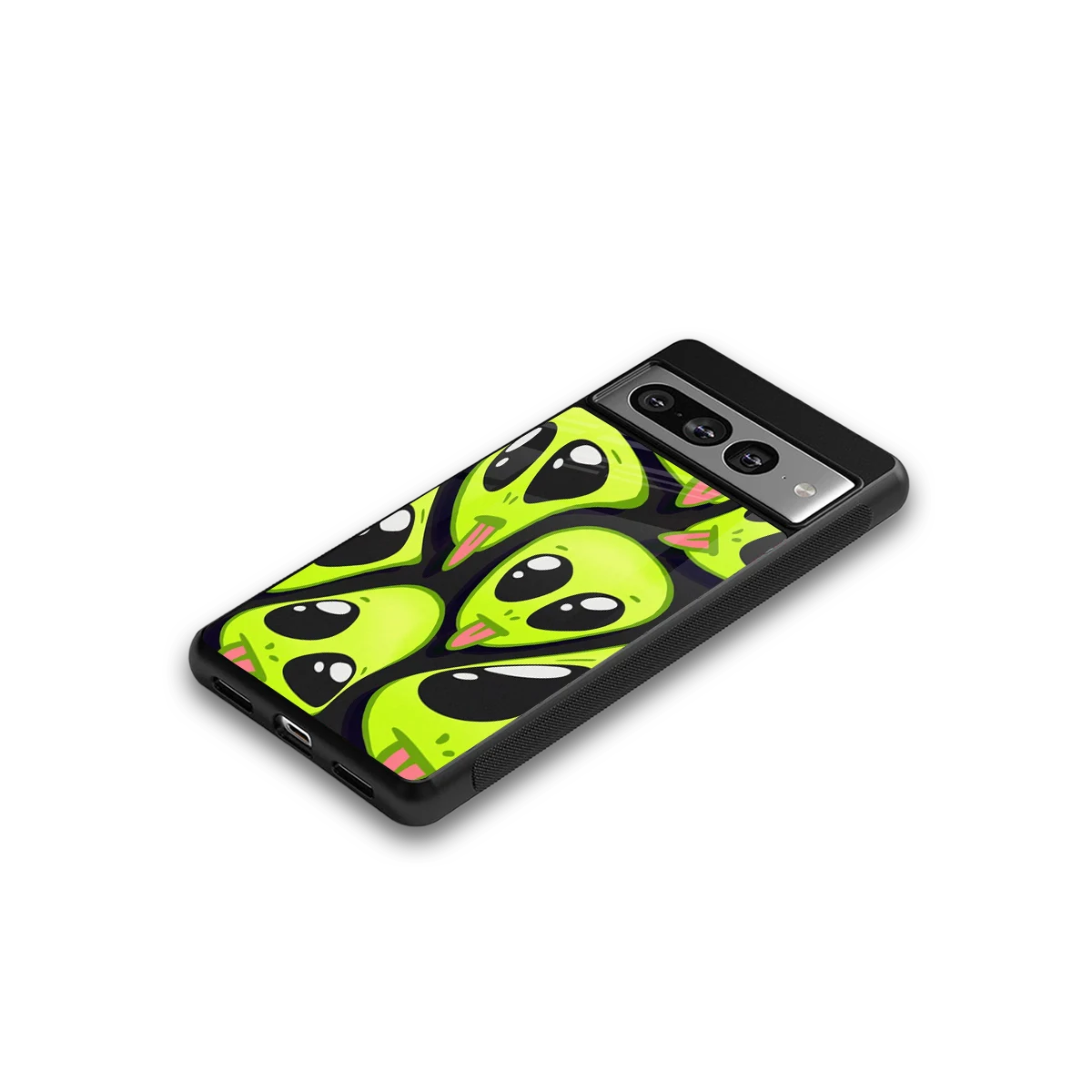 Trippy Aliens google pixel 7 pro mobile cover | shockproof glass phone case
