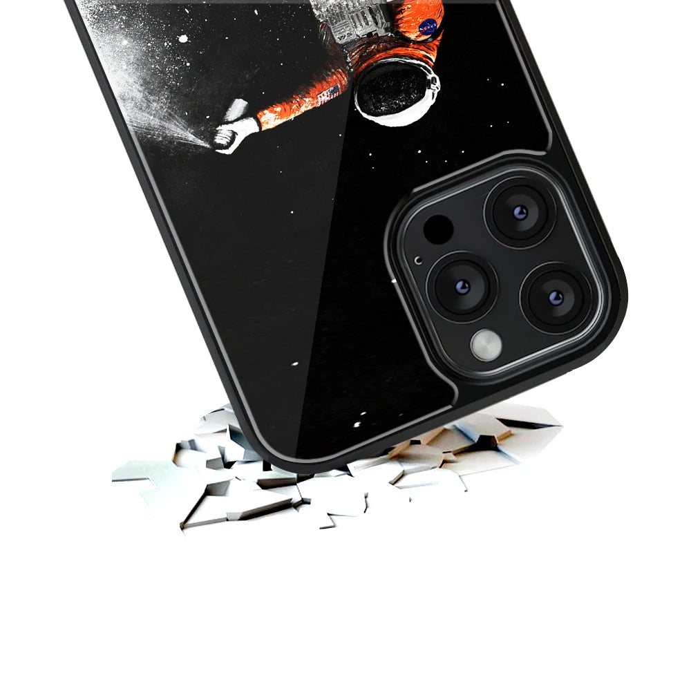 Durable Glass Back Mobile Case for iPhone, Samsung, OnePlus, Google Pixel, Redmi, Vivo, Oppo