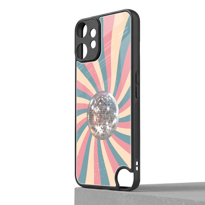 Trippy Disco cmf nothing phone 2 pro mobile cover | shockproof glass phone case