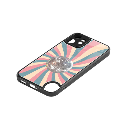 Trippy Disco stylish phone case for cmf nothing phone 2 pro | glossy glass and slim fit