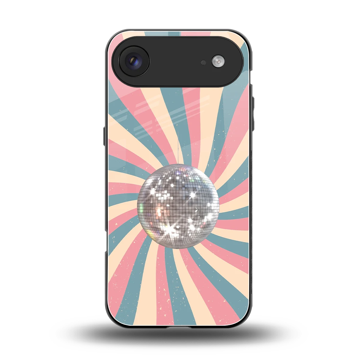 Trippy Disco back phone cover | glass case for iphone air
