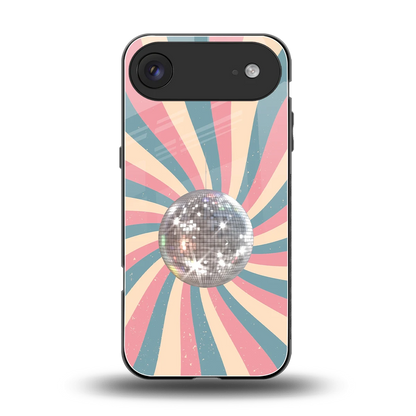 Trippy Disco back phone cover | glass case for iphone air