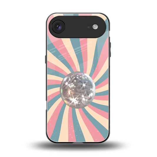 Trippy Disco back phone cover | glass case for iphone air