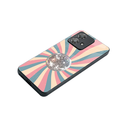 Trippy Disco stylish phone case for motorola edge 40 neo 5g | glossy glass and slim fit