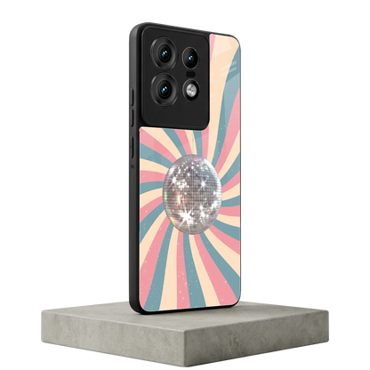 Trippy Disco motorola edge 50 pro mobile cover | shockproof glass phone case
