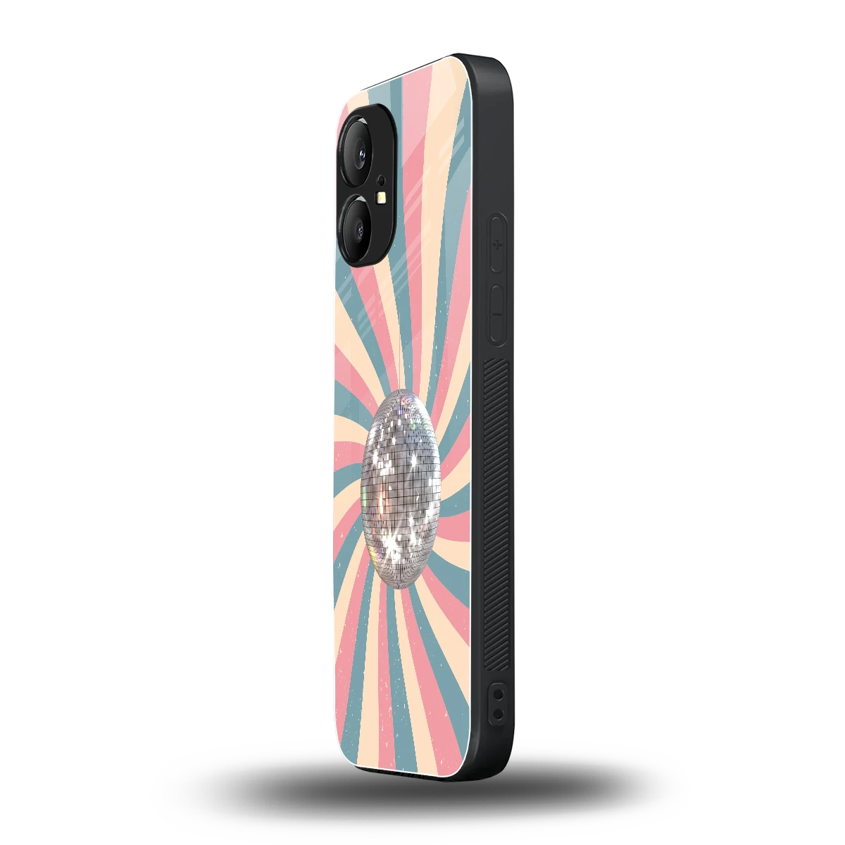 Trippy Disco nothing phone 1 mobile cover | shockproof glass phone case