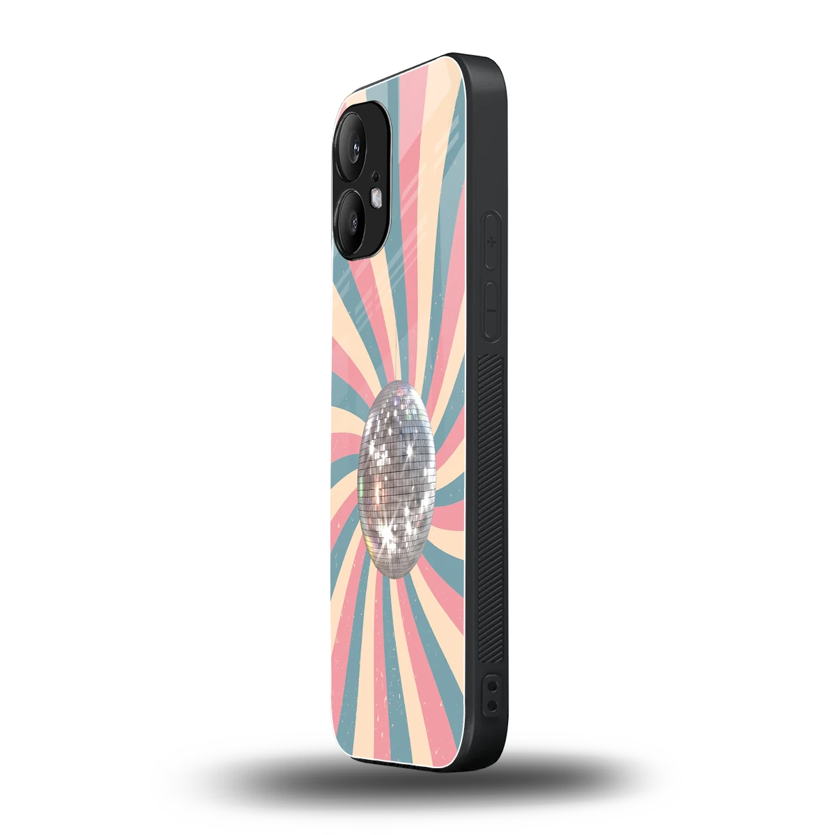 Trippy Disco nothing phone 2 mobile cover | shockproof glass phone case