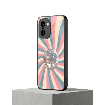 Trippy Disco oneplus 15r mobile cover | shockproof glass phone case