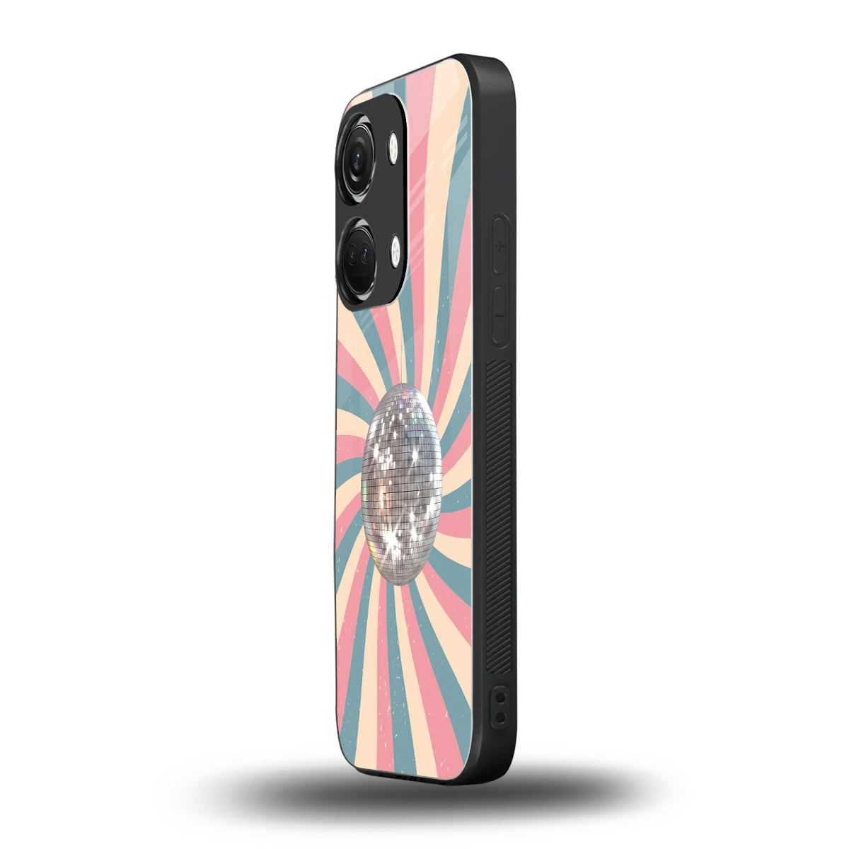Trippy Disco oneplus nord 3 mobile cover | shockproof glass phone case