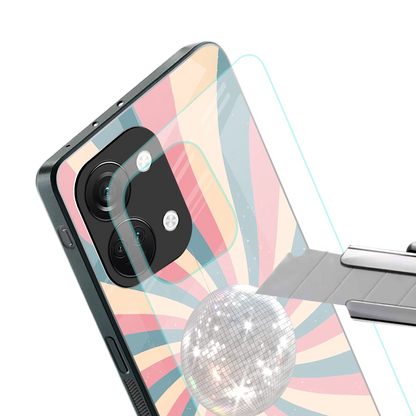 Trippy Disco stylish phone case for oneplus nord 3 | glossy glass and slim fit