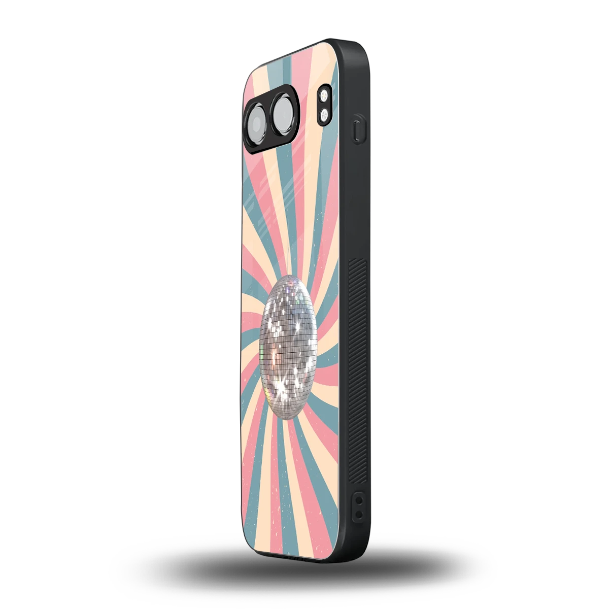 Trippy Disco oneplus nord 4 mobile cover | shockproof glass phone case